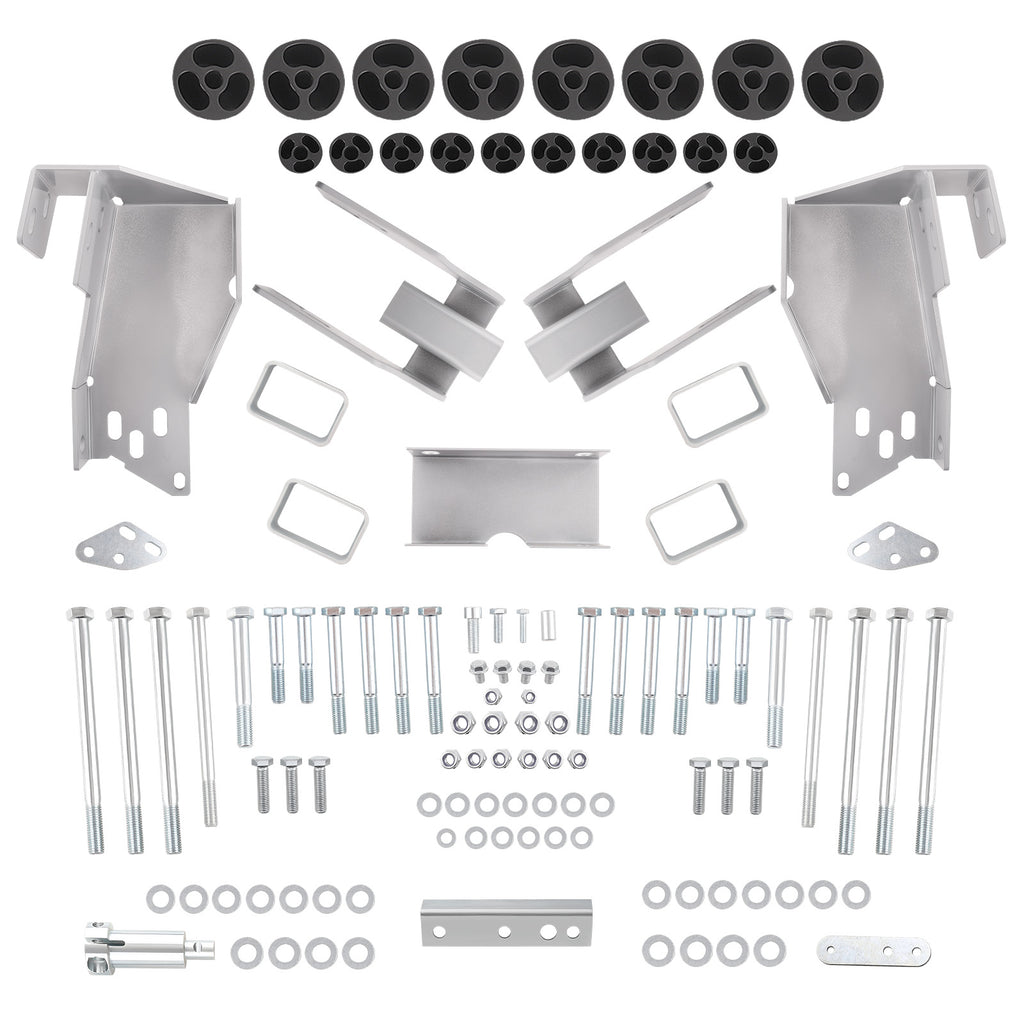 3" voor 3" achter Body Lift Kit suitable voor Chevrolet Silverado 1500 2WD/4WD 2007-2013