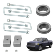 Load image into Gallery viewer, 3 Front Rear Lift Kit compatible for Chevy GMC Silverado Sierra 1500 Classic Body 1999-07