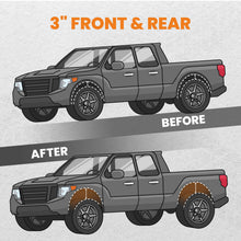 Load image into Gallery viewer, 3 Front Rear Lift Kit compatible for Chevy GMC Silverado Sierra 1500 Classic Body 1999-07