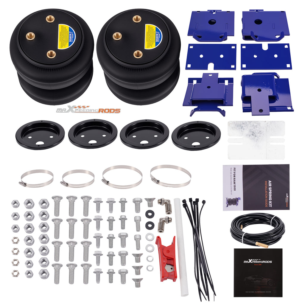 Air Helper Spring Kit compatible for Dodge Ram 1500 Pickup max. 5000 LBS RWD 4WD