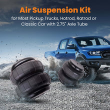 Load image into Gallery viewer, 4 Link Kit Brackets 2500 Lbs. Air Ride Suspension 2.75 Triangulated Tube Mounts