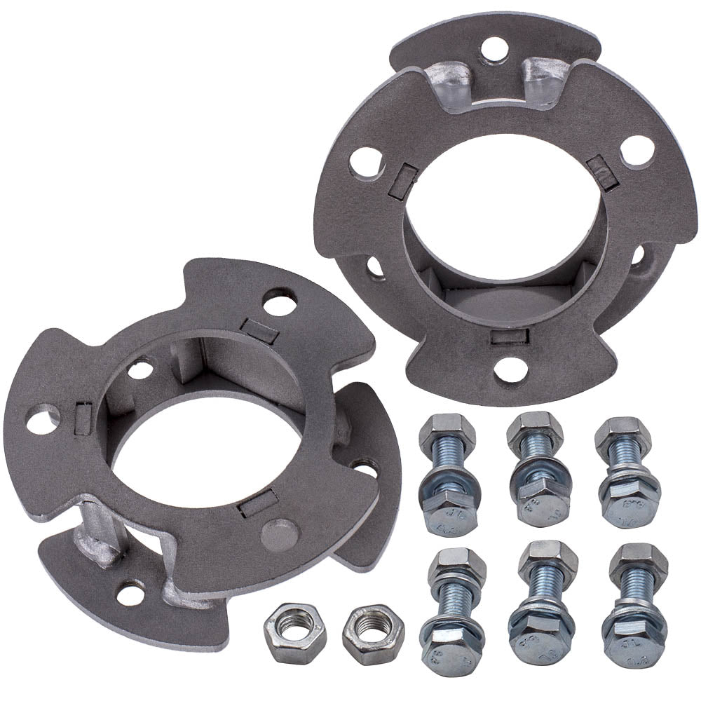 2.5 Front Lift Kit geschikt voor Ford Ranger 2019 4WD 2x Front Lift Spacers+2x Rear Lift Blocks