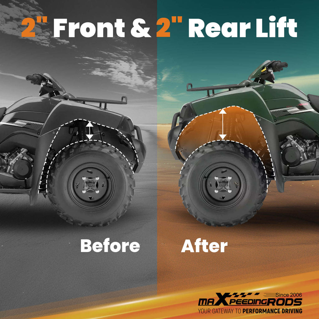 2 inch Lift Kit compatible with Kawasaki Brute Force 650i 750i 2005-2018