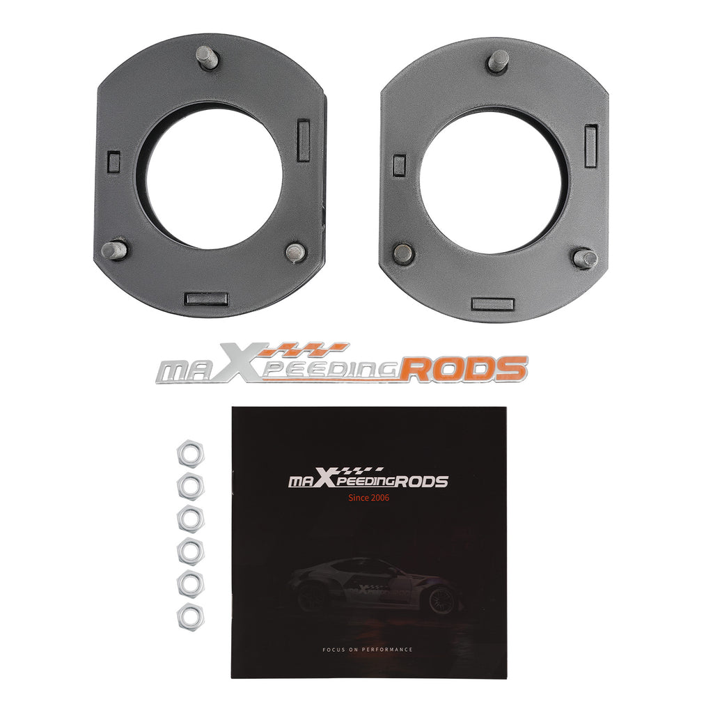 2 Front Leveling Lift Kit Silver geschikt voor Jeep Grand Cherokee WK2 2011-2018
