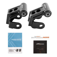 Load image into Gallery viewer, New Kit 2 inch leaf spring BELOW hanger Shackles geschikt voor Dodge Ram 1500 2500 2008 2009