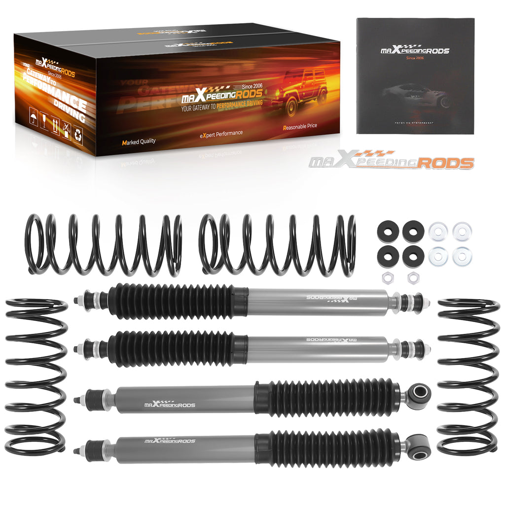1 Drop Lowering Kit Shock geschikt voor Land Rover Defender AWD 1990-2016 Front Rear