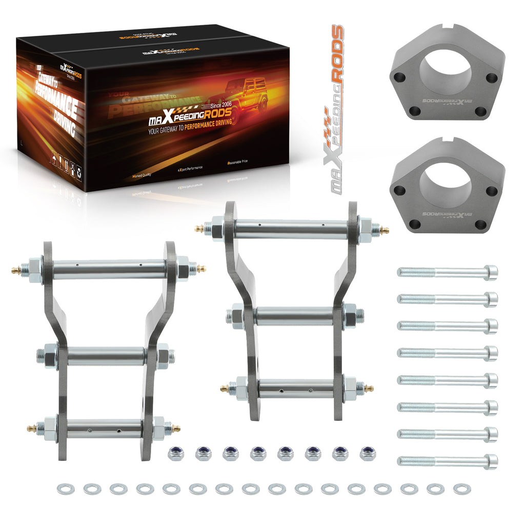 Rear Shackles & Ball Joint Spacer geschikt voor Toyota Hilux LN107 LN166 1989-04 Lift Kit