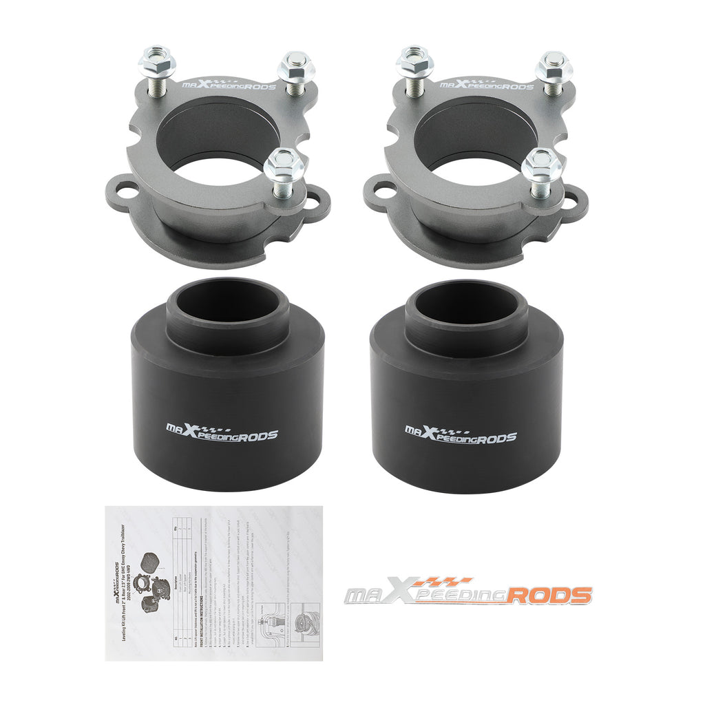 Lift Kit 3.5 Front 2.5 Rear geschikt voor Chevy Trailblazer 2WD 4WD Steel 2002-2009