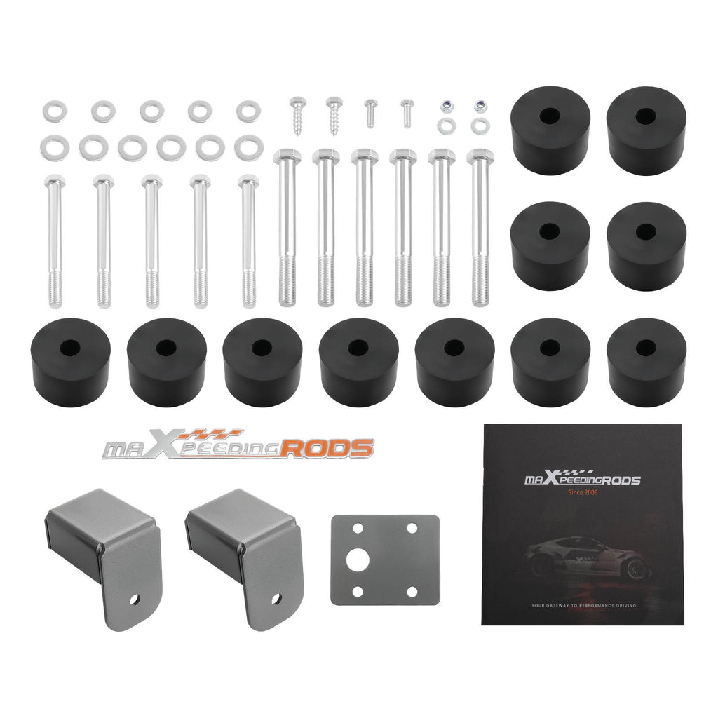 Body Lift Kit fit for compatible with Jeep Wrangler TJ 1997-2006 4WD 2004-2006 Nylon