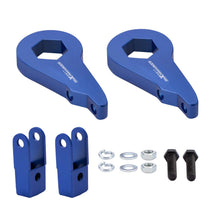 Load image into Gallery viewer, 1-3 Leveling Kit Forged Torsion Keys w/ Shock Extender geschikt voor GMC Chevy 1999-06