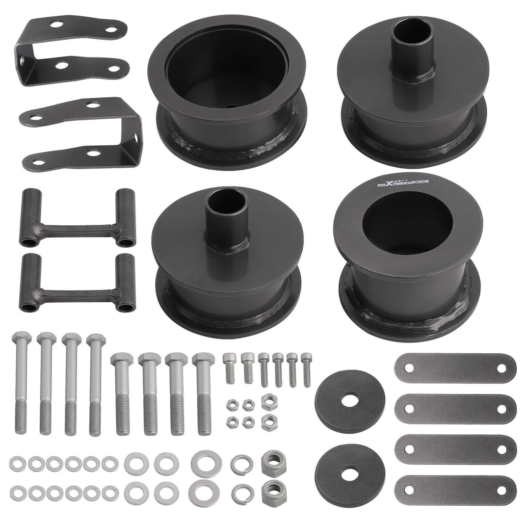3" Front 3" Rear Lift Leveling Kit compatible with Jeep Wrangler JK 2007-2018 Shock Extend