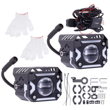 Load image into Gallery viewer, 80W Auxiliary Fog Lights LED Motorcycle 12V Spotlights for Off-Road ATV
