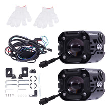 Load image into Gallery viewer, 2PCS 80W Motorcycle Auxiliary Spotlights for ATV UTV LED 3000K/6000K 12V Kit