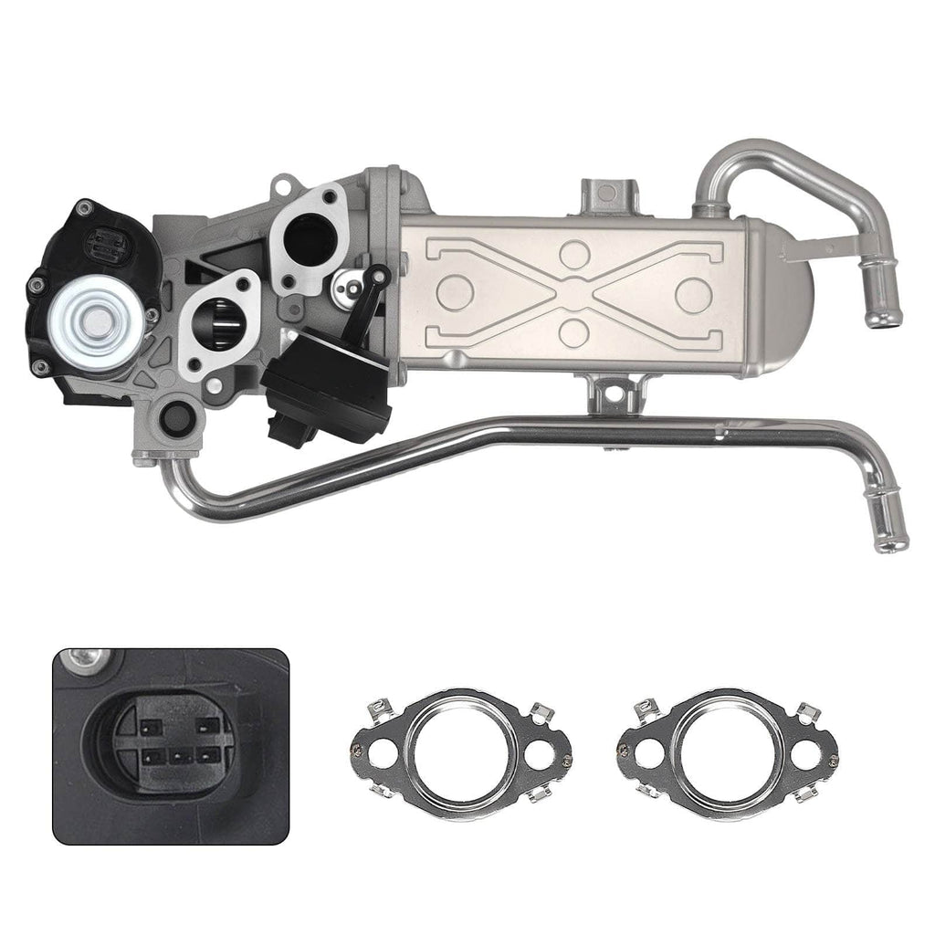 EGR Valve suitable for VW Polo 6R1 6C1 1.2L Diesel 2009-2020 03P131512B with cooler