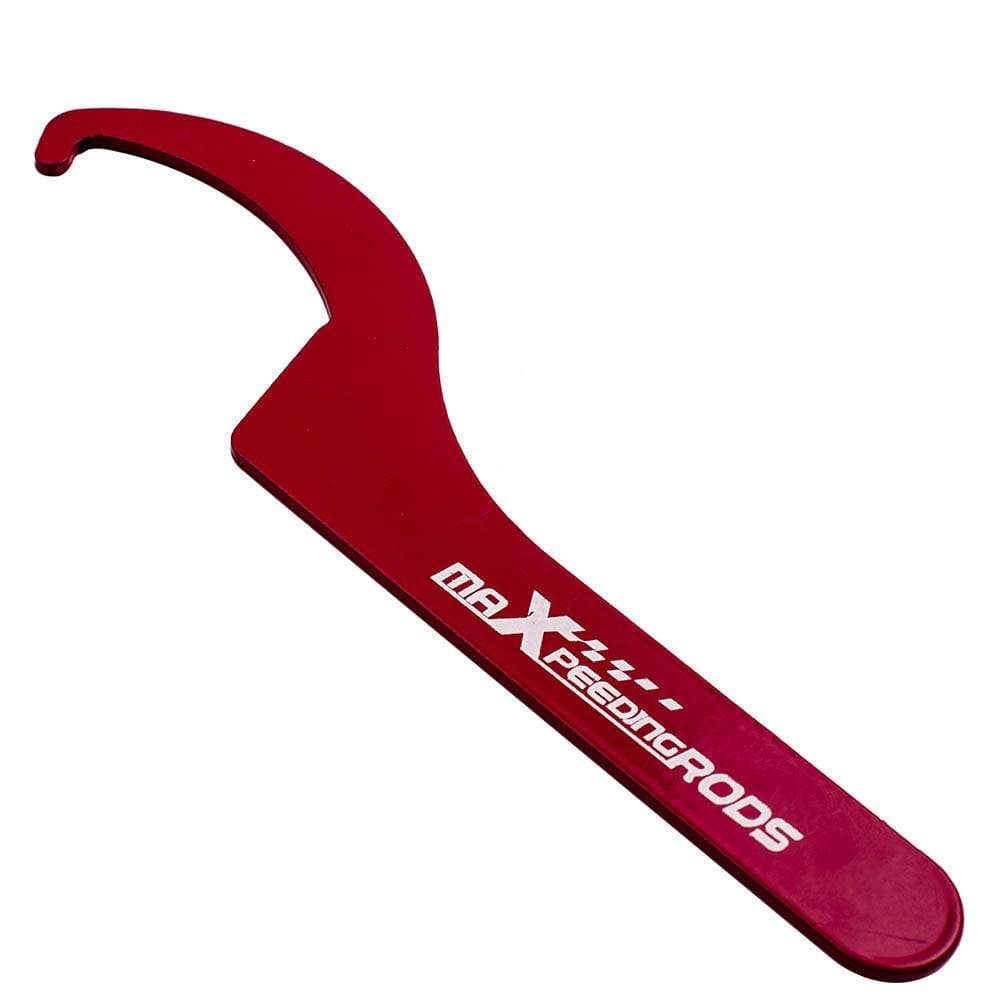 2x Steel Adjustable Wrench for Performance Coilover Red