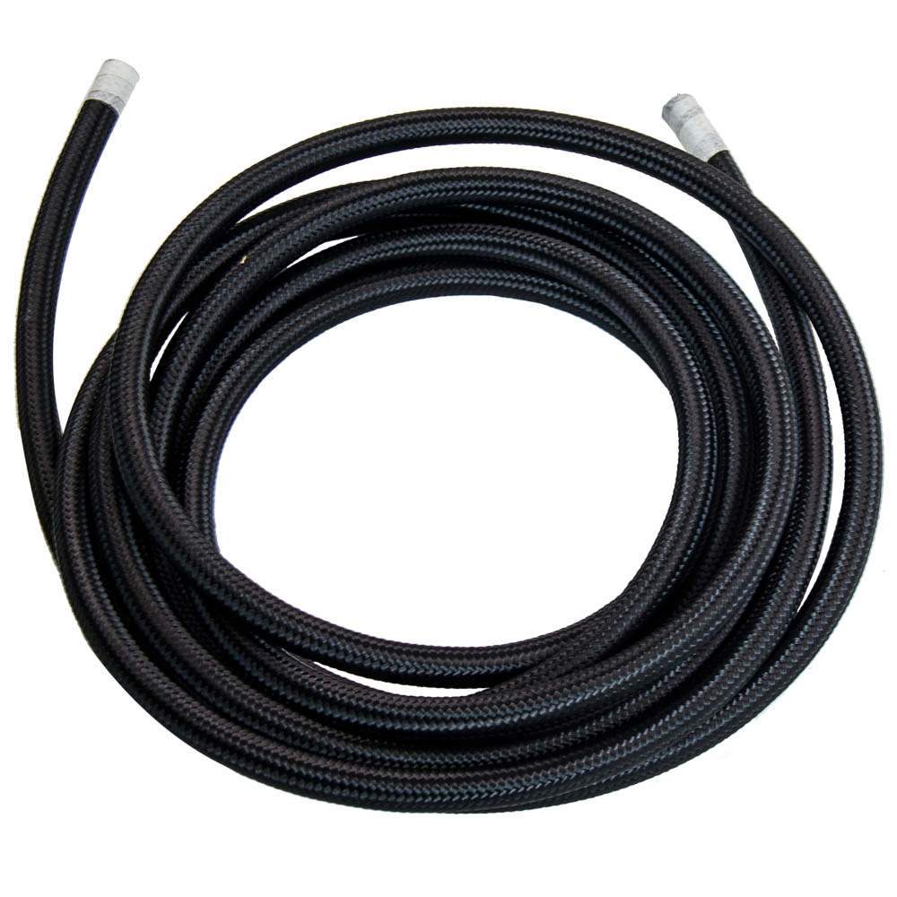 AN6-6AN Nylon Steel Braided Oil Fuel Line Hose End Adapter Fittings