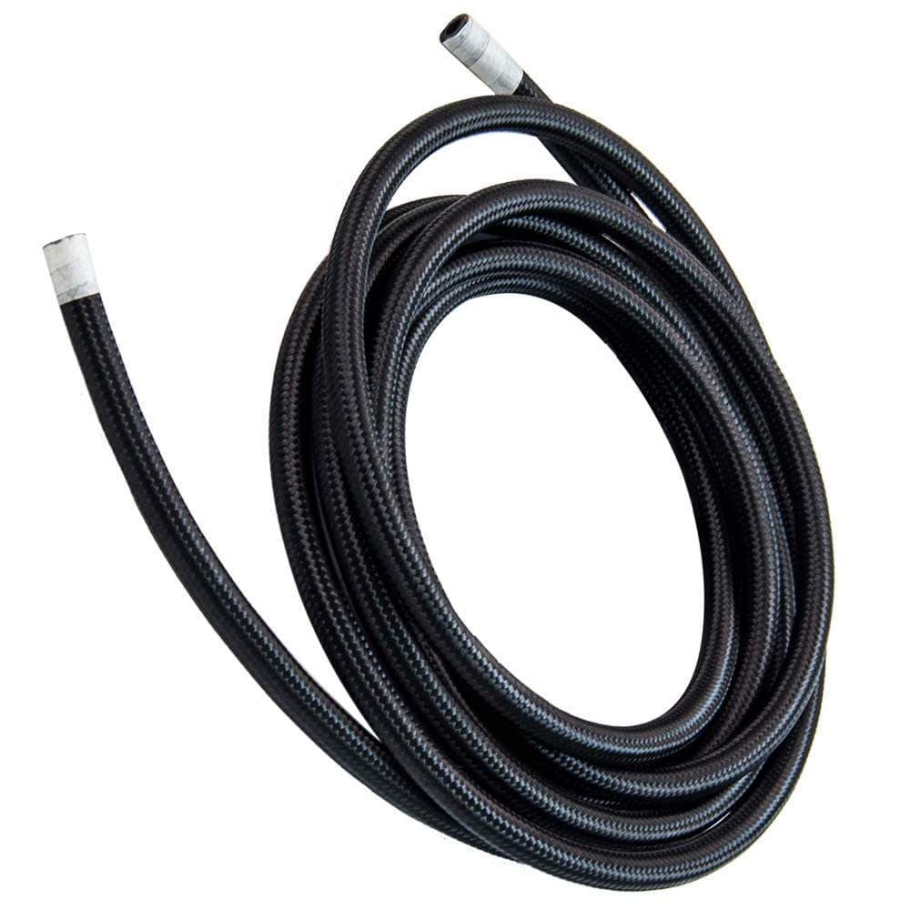 AN6-6AN Nylon Steel Braided Oil Fuel Line Hose End Adapter Fittings