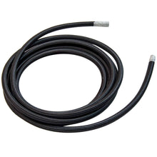 Load image into Gallery viewer, 16.4FT AN-6 Stainless Steel Braided Fuel/Oil/Gas Hose with Hose Line Fitting End