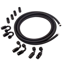 Load image into Gallery viewer, AN8 8AN 16 Feet Steel Braided Oil Diesel Fuel Line Hose