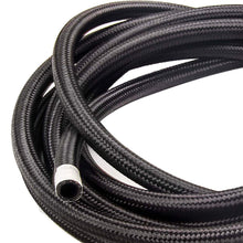 Load image into Gallery viewer, AN8 5M Stainless Steel Braided Oil Fuel Hose Line and Swivel Fitting End Kit