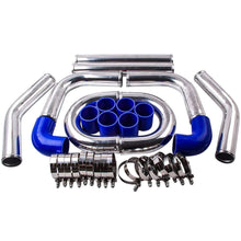 Load image into Gallery viewer, For GT3582 Turbo suitable for Nissan Safari Patrol 64mm Pipe Kits, Intercooler 600x300x76