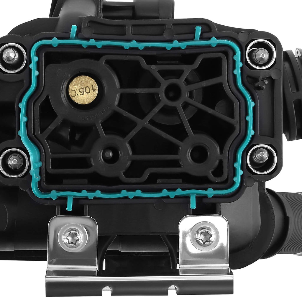 Coolant Thermostat suitable for Peugeot 208 308 suitable for Citroen Berlingo B9 1.6 HDi