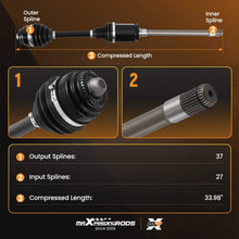 Load image into Gallery viewer, Driveshaft Cardan Shaft for right suitable for BMW 5 Series F10 F11 6 F06 F12 F13 xDrive