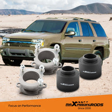 Load image into Gallery viewer, 4x Lift Kit for 3.5 + Rear 2.5 Compatible with GMC Envoy Compatible with Chevy Trailblazer 4WD 2002-2009