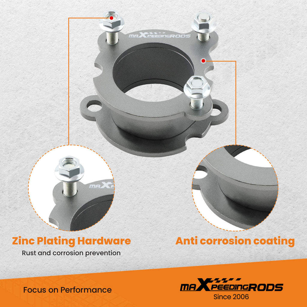 4x Lift Kit for 3.5 + Rear 2.5 Compatible with GMC Envoy Compatible with Chevy Trailblazer 4WD 2002-2009