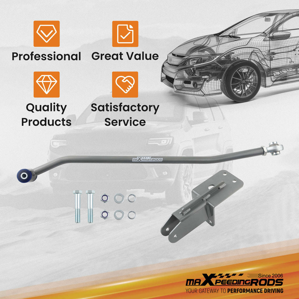 ADJUSTABLE TRACK BAR WITH SUPPORT 4-6.5 suitable for JEEP CHEROKEE XJ 84-01 2/4WD