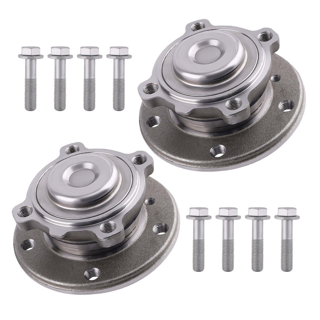 2x Wheel Bearing Kit front suitable for BMW 1 Series 116d E81 2008-2011 Hatchback VKBA3681