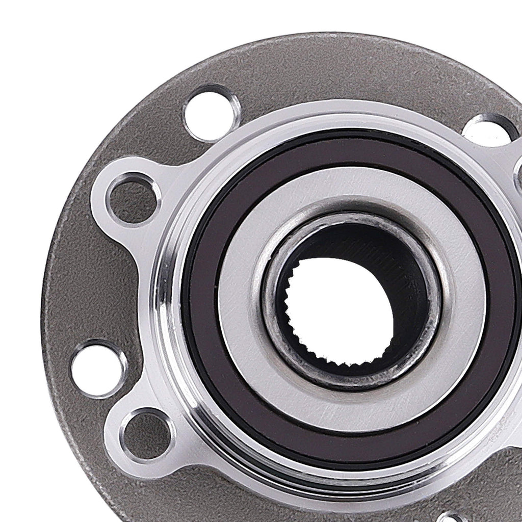 2x Wheel Hub Wheel Bearing Kit front suitable for Audi A1 8x A3 8P suitable for VW Golf 5 1K Passat Superb 2