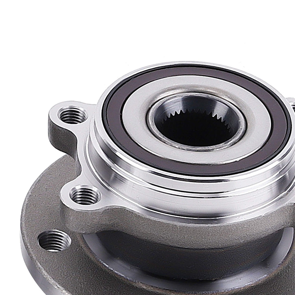 2x Wheel Hub Wheel Bearing Kit front suitable for Audi A1 8x A3 8P suitable for VW Golf 5 1K Passat Superb 2