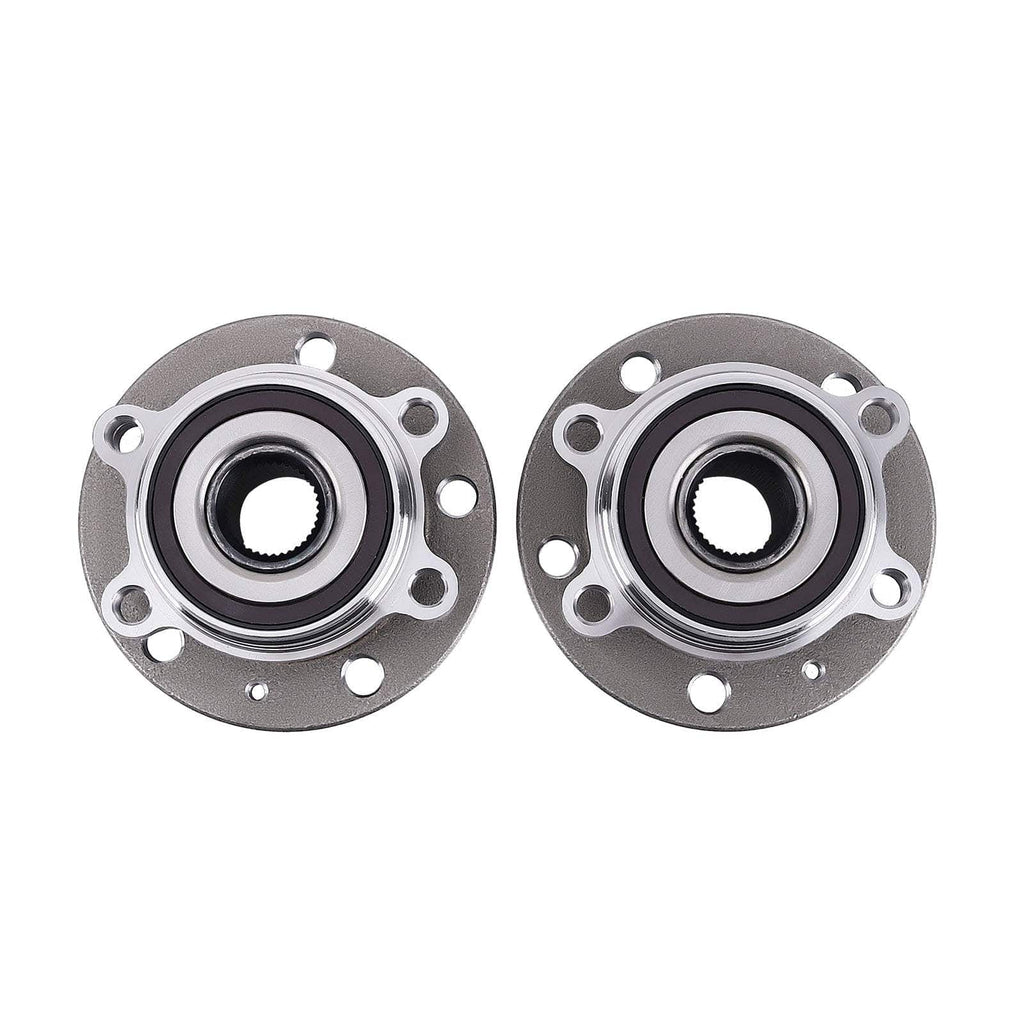 2x Wheel Hub Wheel Bearing Kit front suitable for Audi A1 8x A3 8P suitable for VW Golf 5 1K Passat Superb 2
