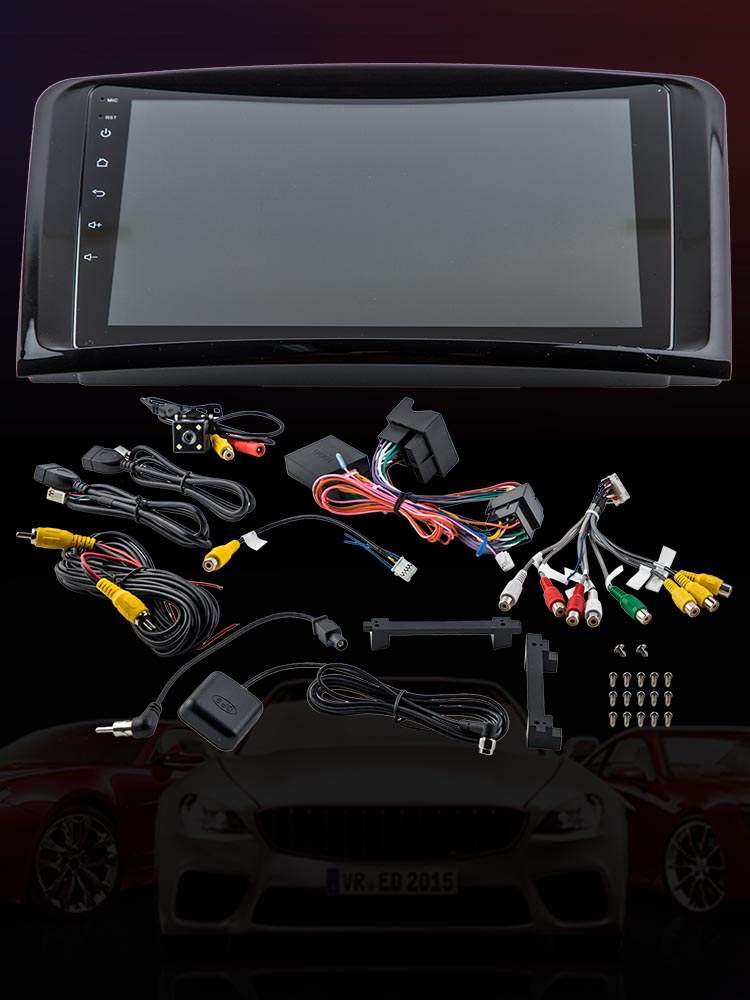 DAB+ Android 10 Car Radio DSP GPS Navi + Camera suitable for Mercedes-Benz ML-Class W164