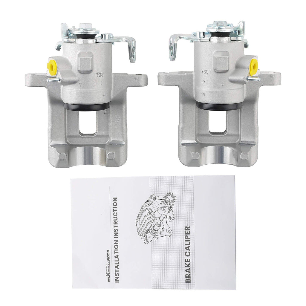 2x Brake caliper rear right/left suitable for Audi A4 B6 suitable for Seat Exeo 3R2 3R5 1KD 1KP