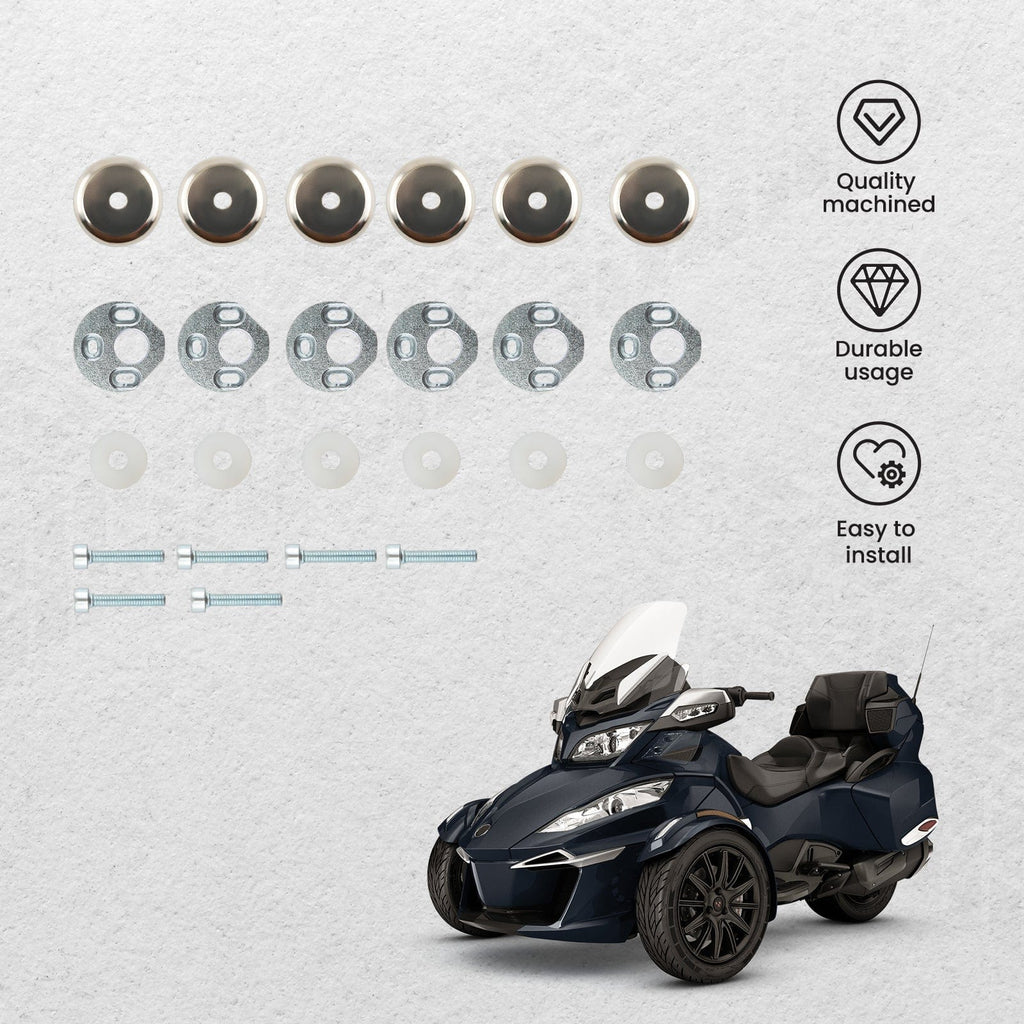 Magnetic Side Spiegel Mounts voor the Can-Am Spyder RT 2010-2019