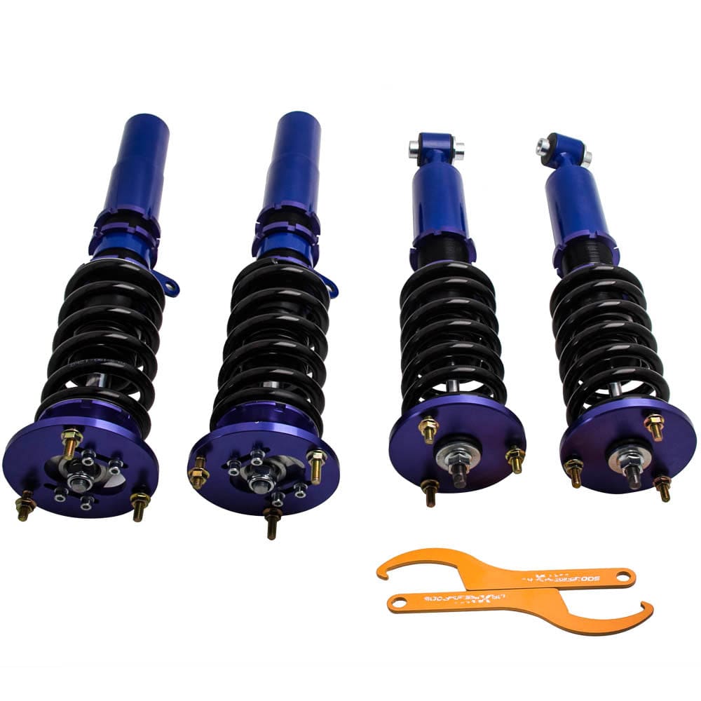 Geschikt voor BMW 5 Serie E39 96 - 03 in hoogte verstelbare Motorsport Schroefset suspension newLowering