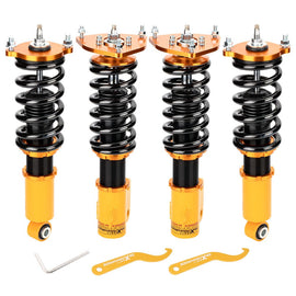 Schokdempers Geschikt voorzijde geschikt voor Subaru Legacy 2000-2004 BE sedan only Verstelbare Height/ Schroefset Damper