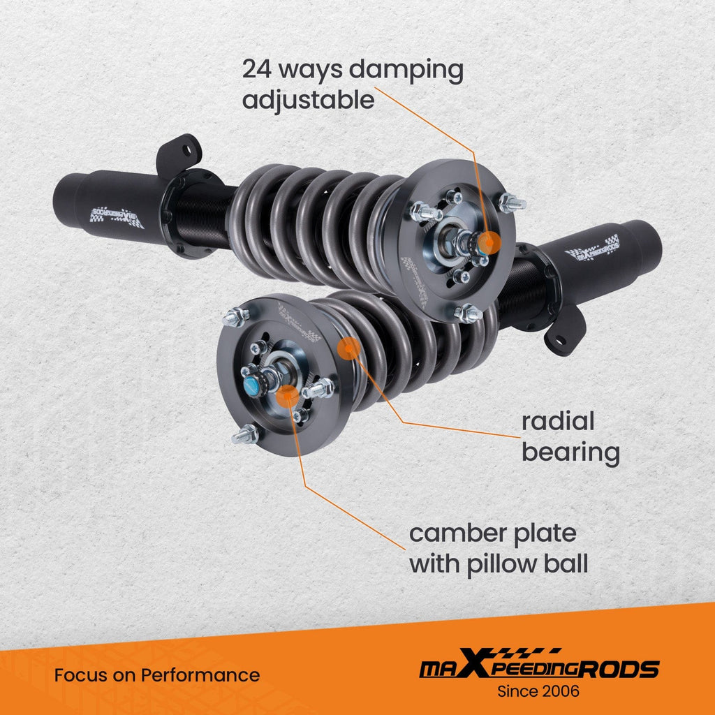 Complete Suspension Schokdempers geschikt voor BMW 3 Serie E46 Sedan Touring Coupe