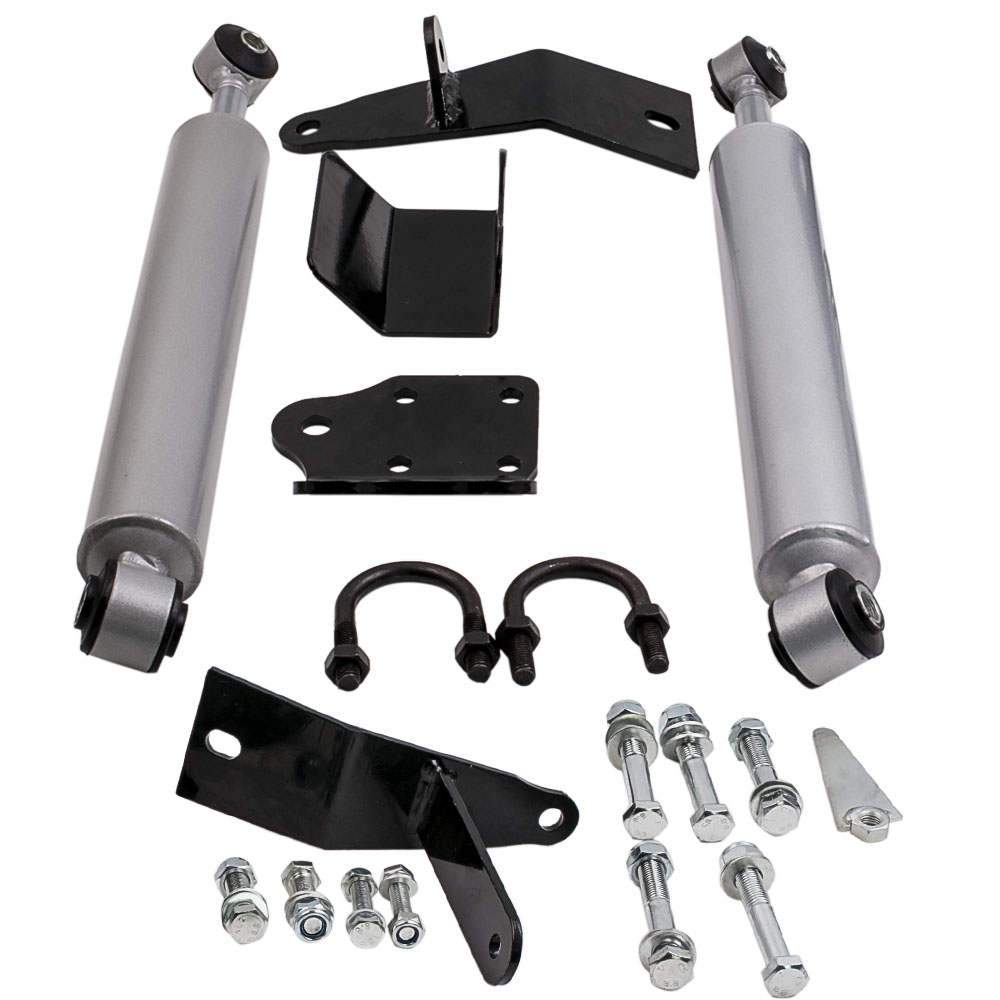 Dual Steering Stabilizer Suitable for Dodge Ram 2500 4WD 4X4 2003 – 2013