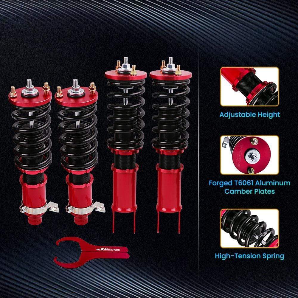 Schroefset suspension geschikt voor Honda Civic EG EG6 EG9 EH EJ VX 91-95 DB6-DB9 DC1-DC2 DC4 94-01