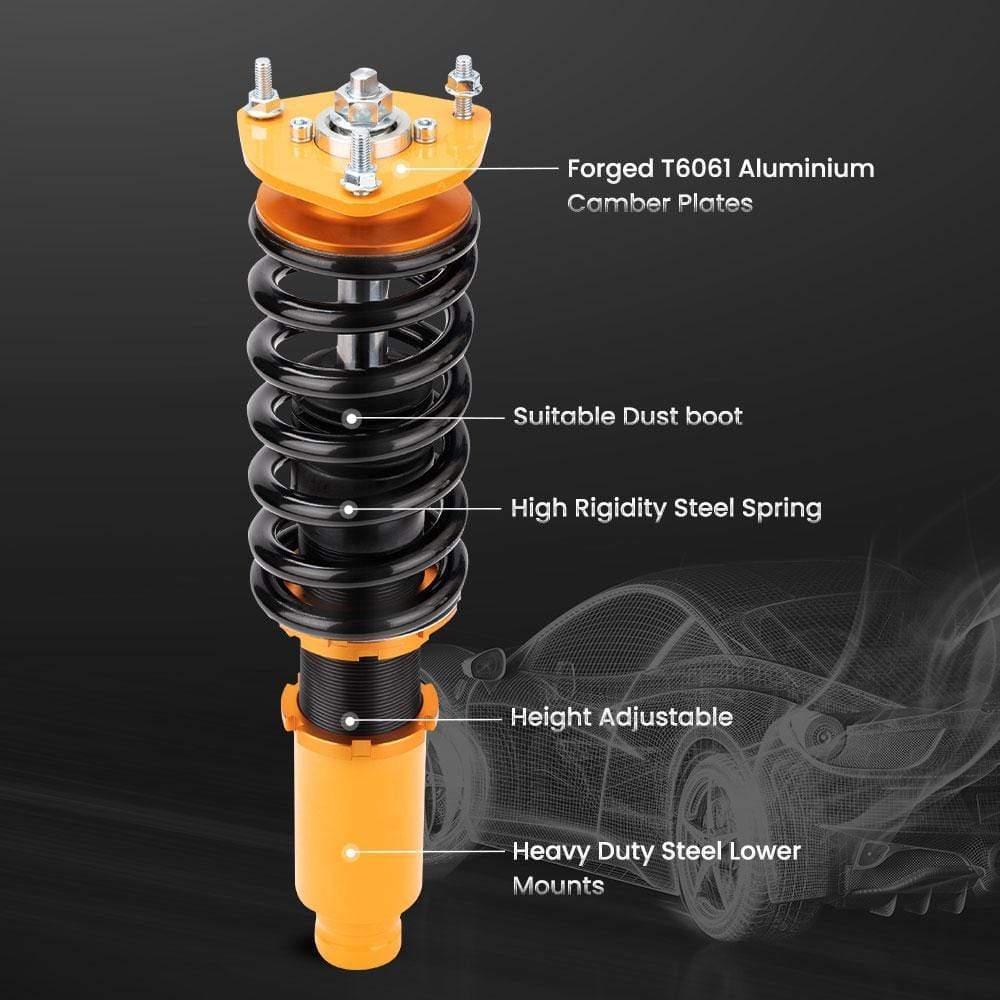 Motorsport Schroefset geschikt voor Mazda 6 2003-2007 Adj Height Shock Set nieuw Verlaging