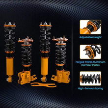 Load image into Gallery viewer, Verstelbare Schroefset Suspensions met 24-way Damper geschikt voor Nissan S13 180SX 240SX 89-94 Set of 4
