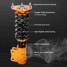 Load image into Gallery viewer, Geschikt voor Subaru Forester 98-02 Schroefset Absorber Shock Veerpoot Spring Schokdemper Kit