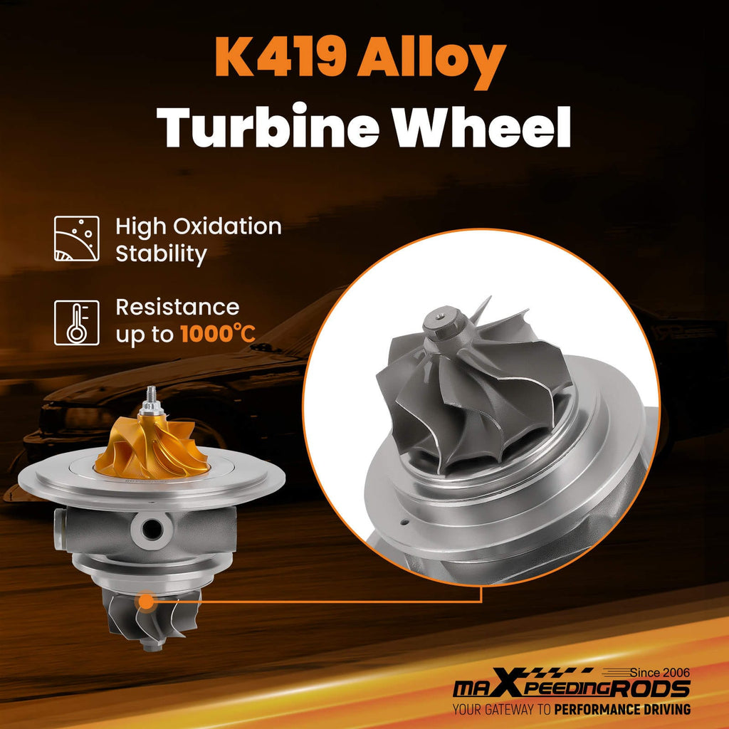Billet Turbo Core suitable for BMW X5 xDrive 50i E70 4.4L N63B44 08-13 821719-5002S