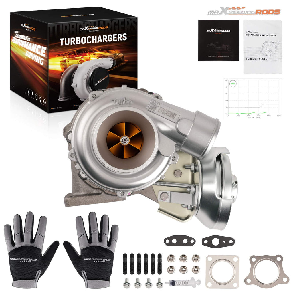 Turbo suitable for Isuzu D-MAX 3.0 CRD 4JJ1-TC 3000 suitable for ccm 120 Kw - 163 PS Billet