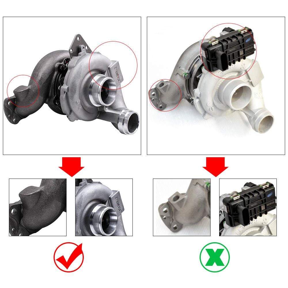 Turbo V6 A6420900280 suitable for Mercedes C E CLK 320 CDI 224 765155-5007S