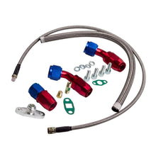 Load image into Gallery viewer, T3T4 T04E Turbo A/R .57 and Oil Line and Manifold Kit suitable for Nissan Patrol Safari Y60 Y61