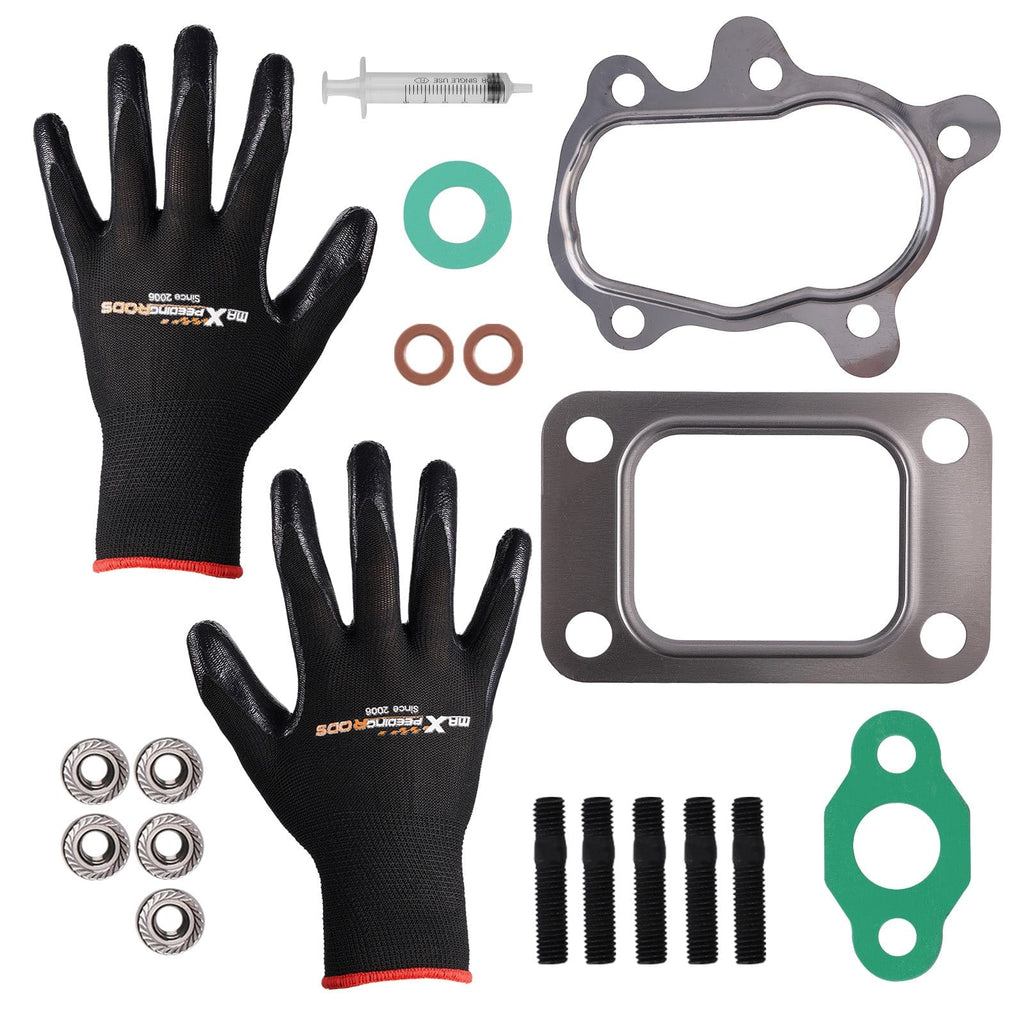 Universele turbo T25 0.60 A/R geschikt voor 1.5L-2.0L 4-cilinder motoren tot 350 pk